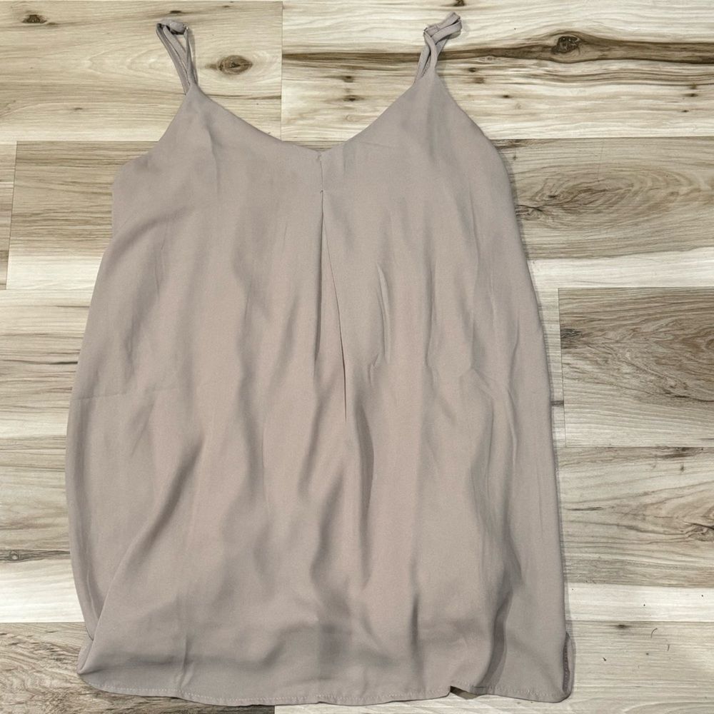 Cecico Tan Tunic Tank Top Women’s Large